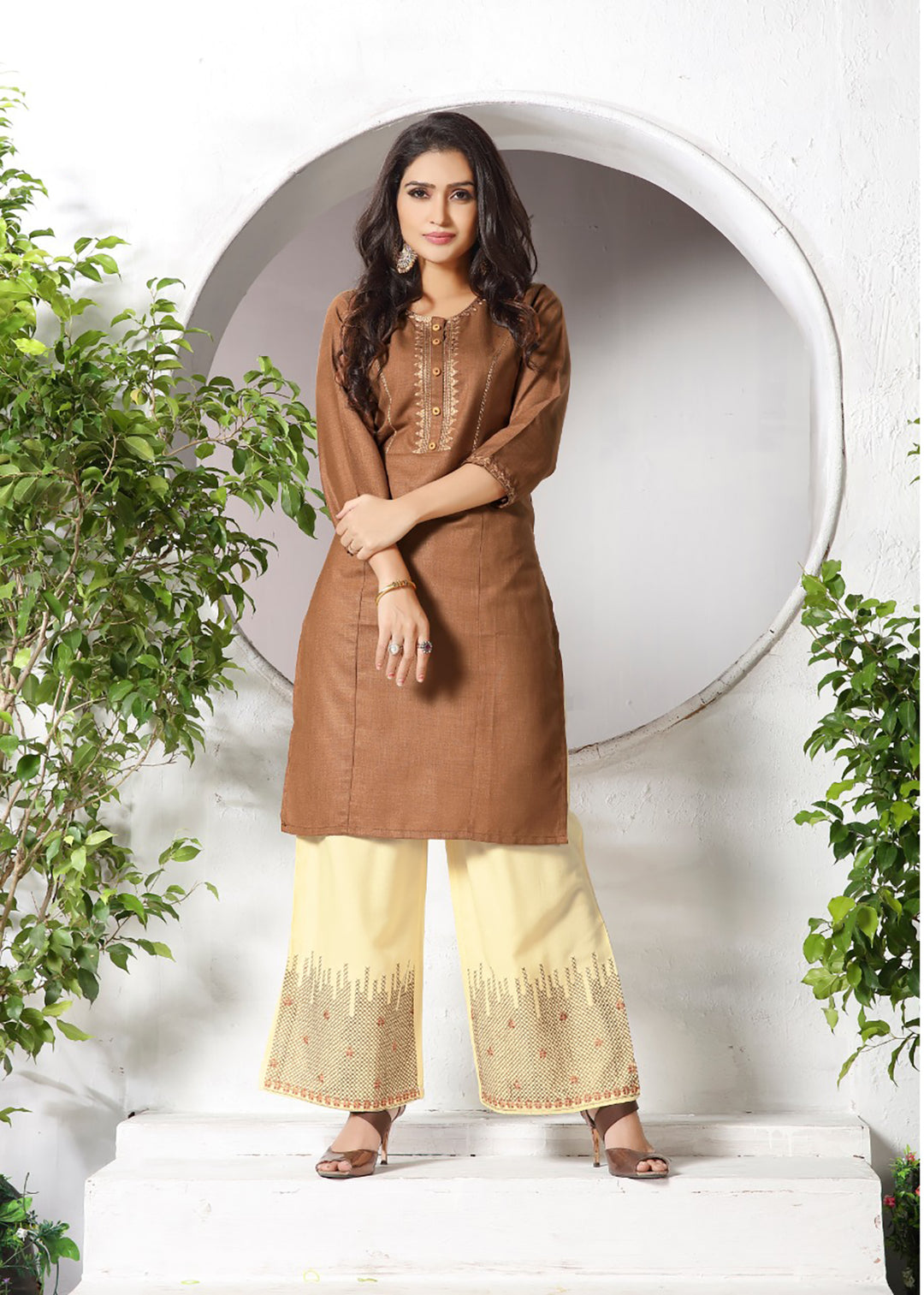 Buy Ruby Cotton Kurta set
