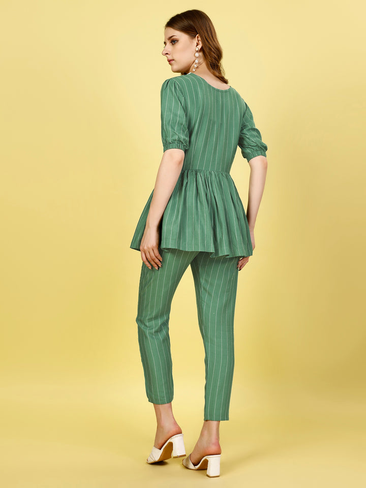 V-Neck Top & Trouser Co-Ords