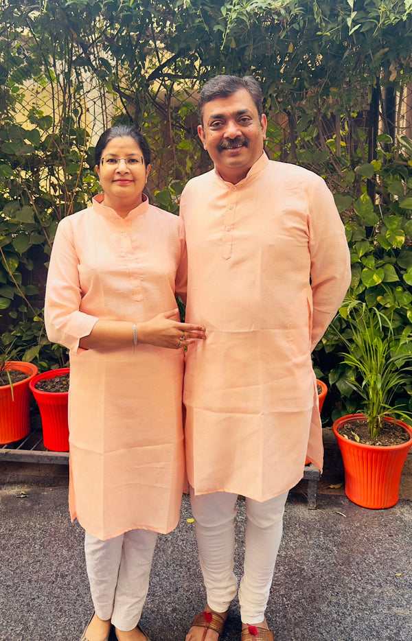 Happy customer couple