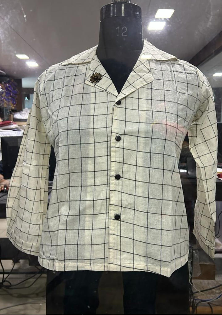 Designer Cotton Shirt