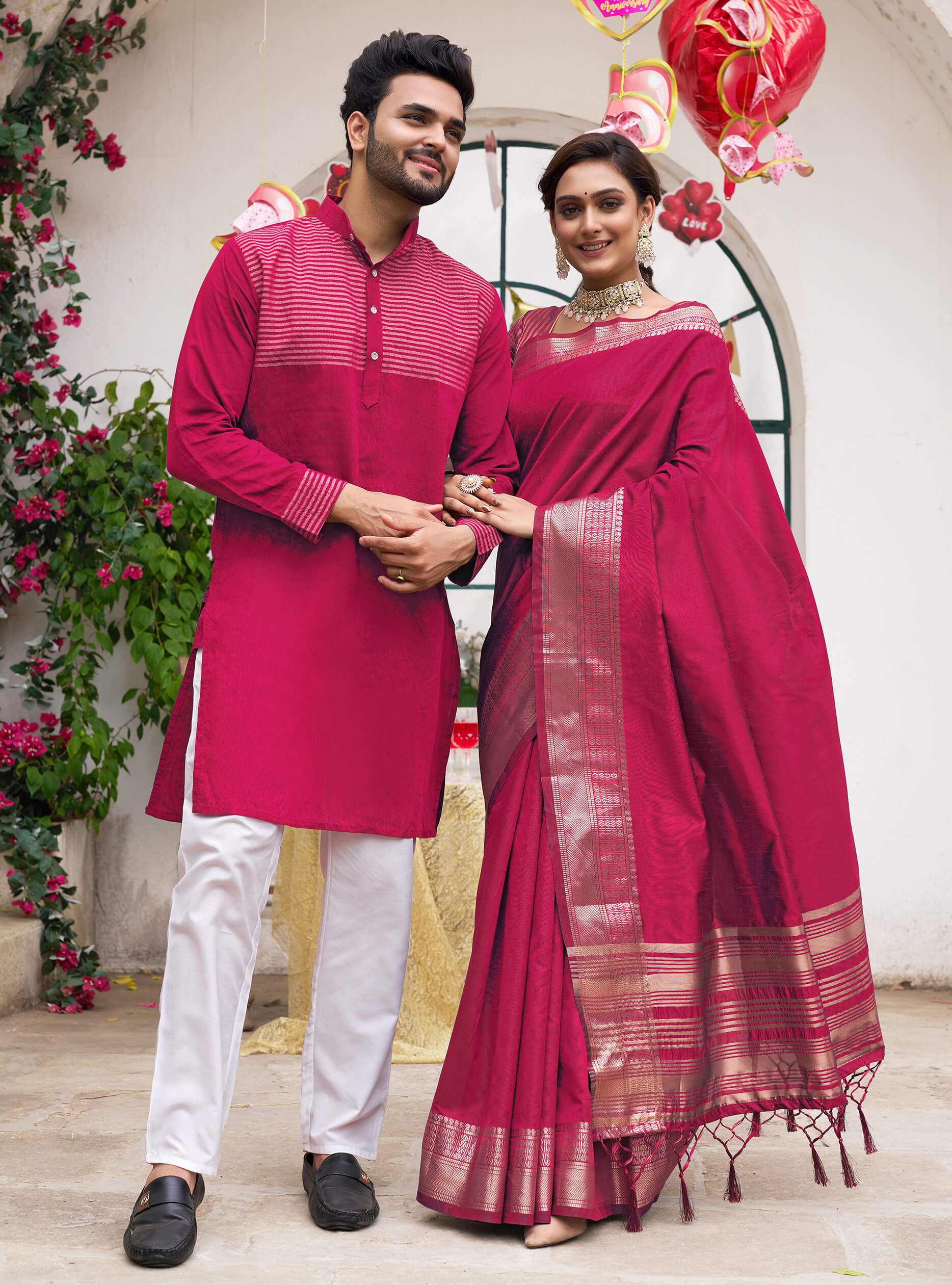 Couple Dress Couple Matching Dress Dark Blue Family Matching Dress Set  RAD-CPST-265 – iBuyFromIndia