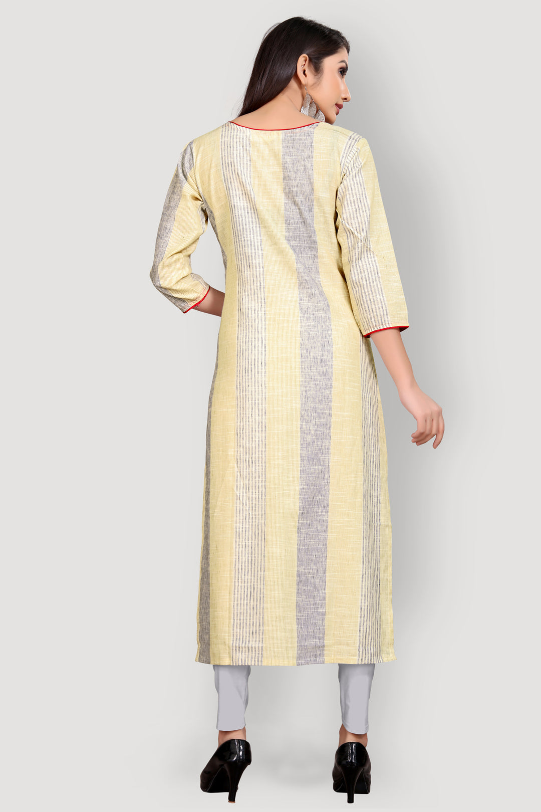 Buy Cotton front slit Kurta