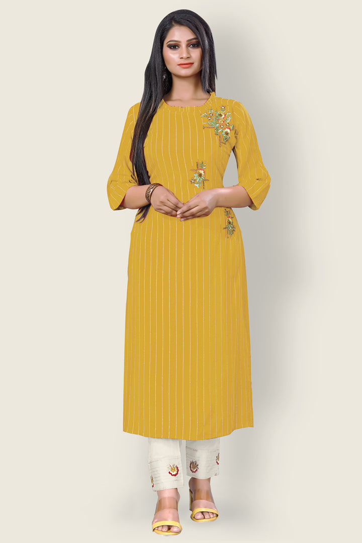 Buy Stylish Long kurti with narrow pants