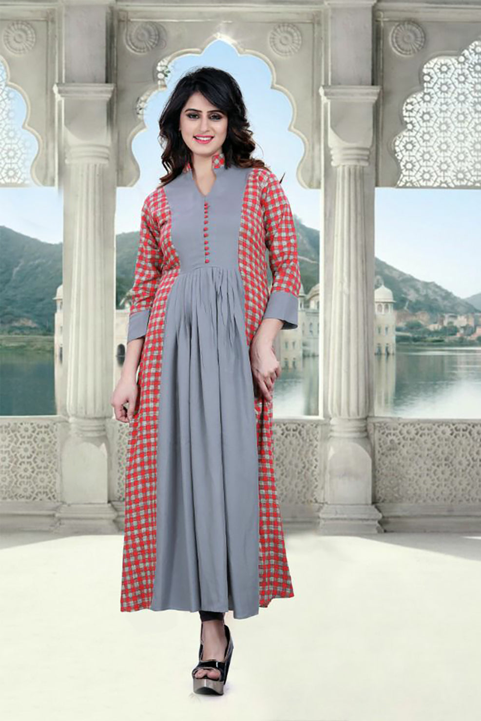 A Line Designer Kurta