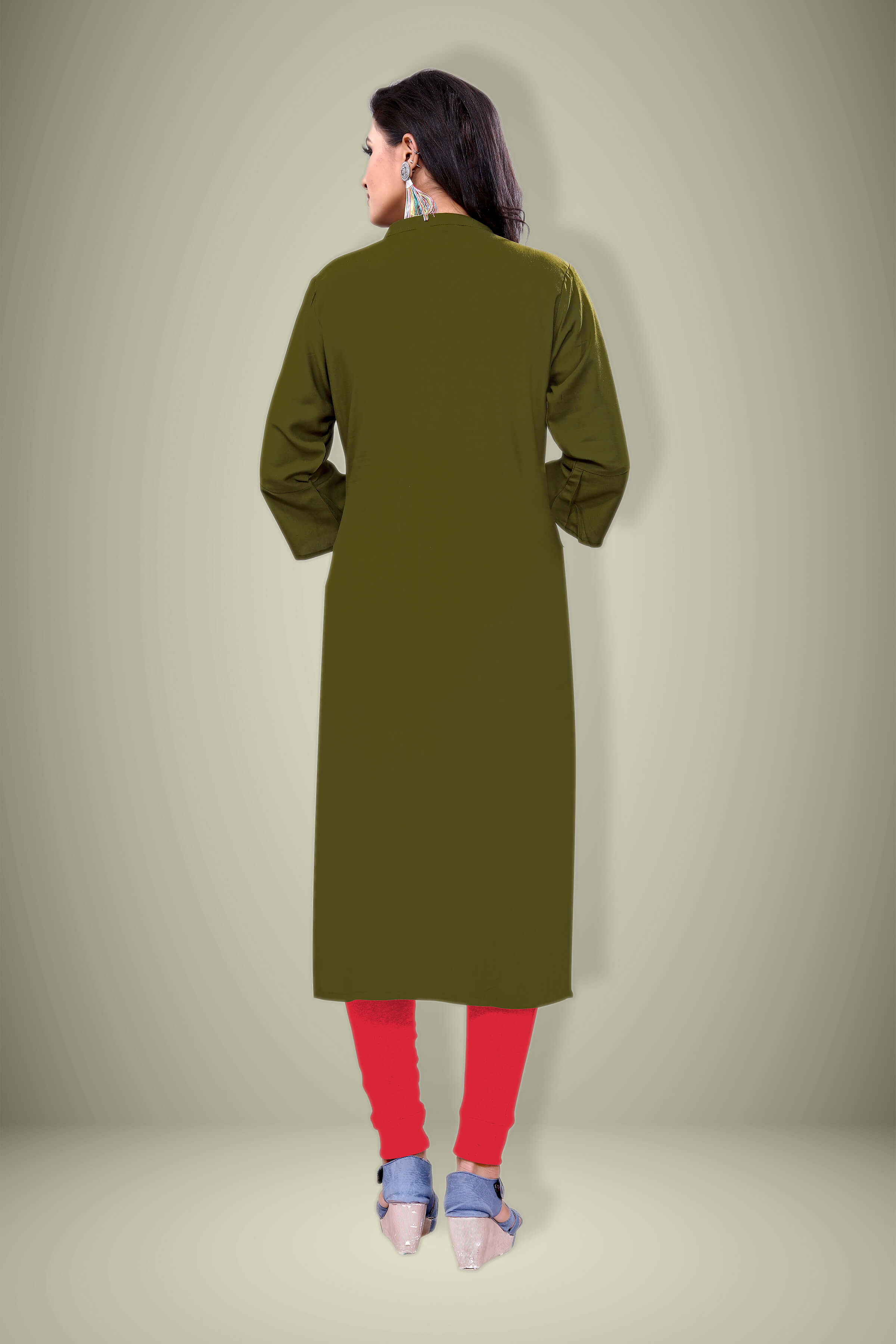 Buy Jhalak_3_Olive Green
