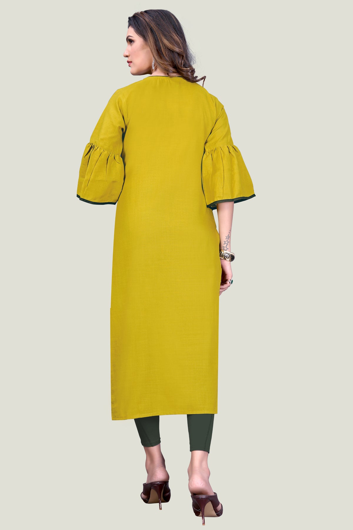 Buy Fancy Cotton Kurta with Handwork