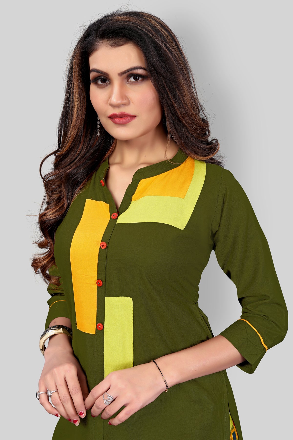 Buy Rayon Kurta With Plazzo set