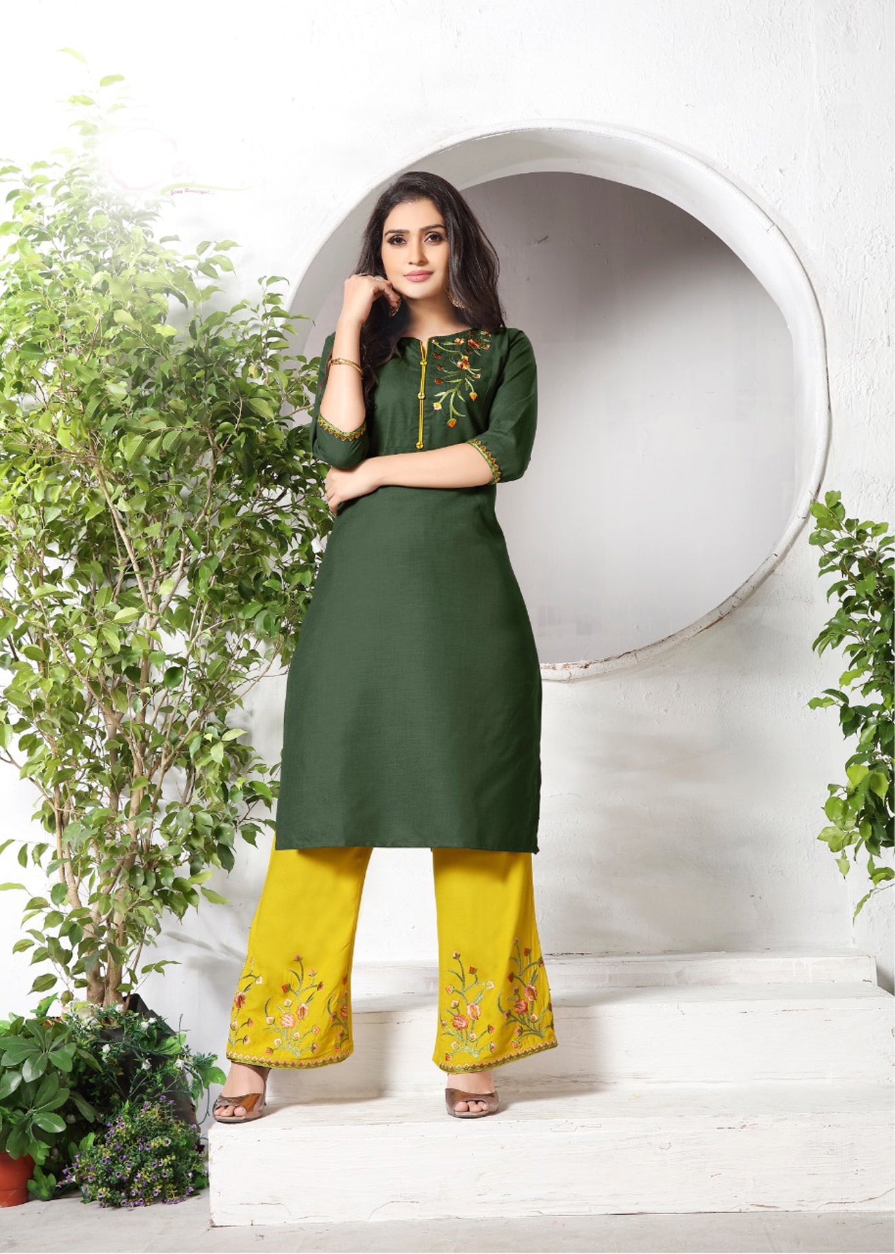 Buy Ruby Cotton Kurta set