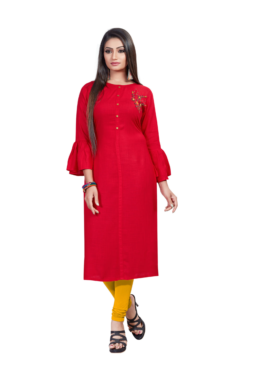 Buy Rayon handwork kurti