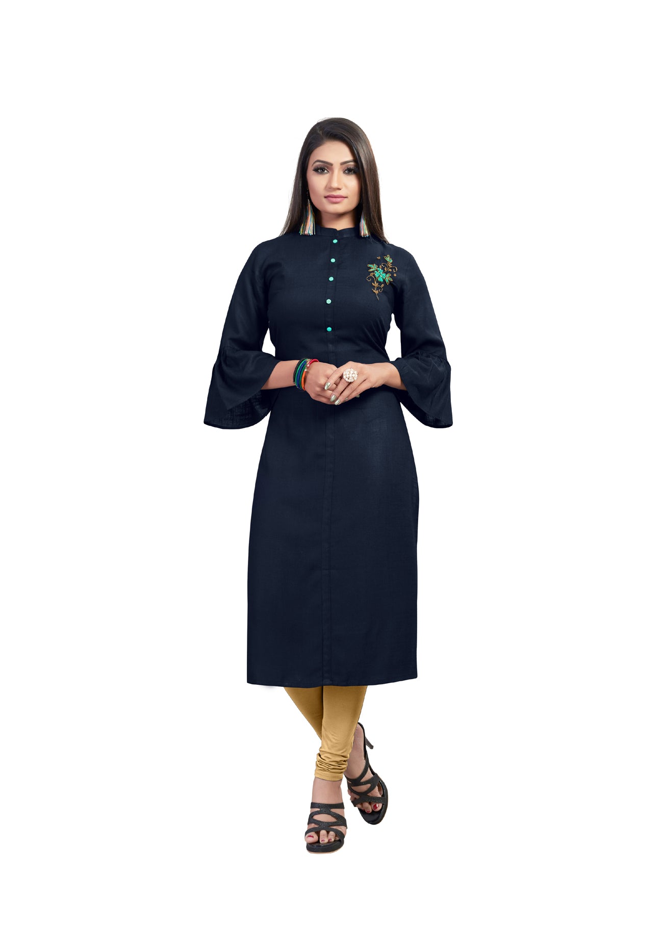 Buy Rayon handwork kurti