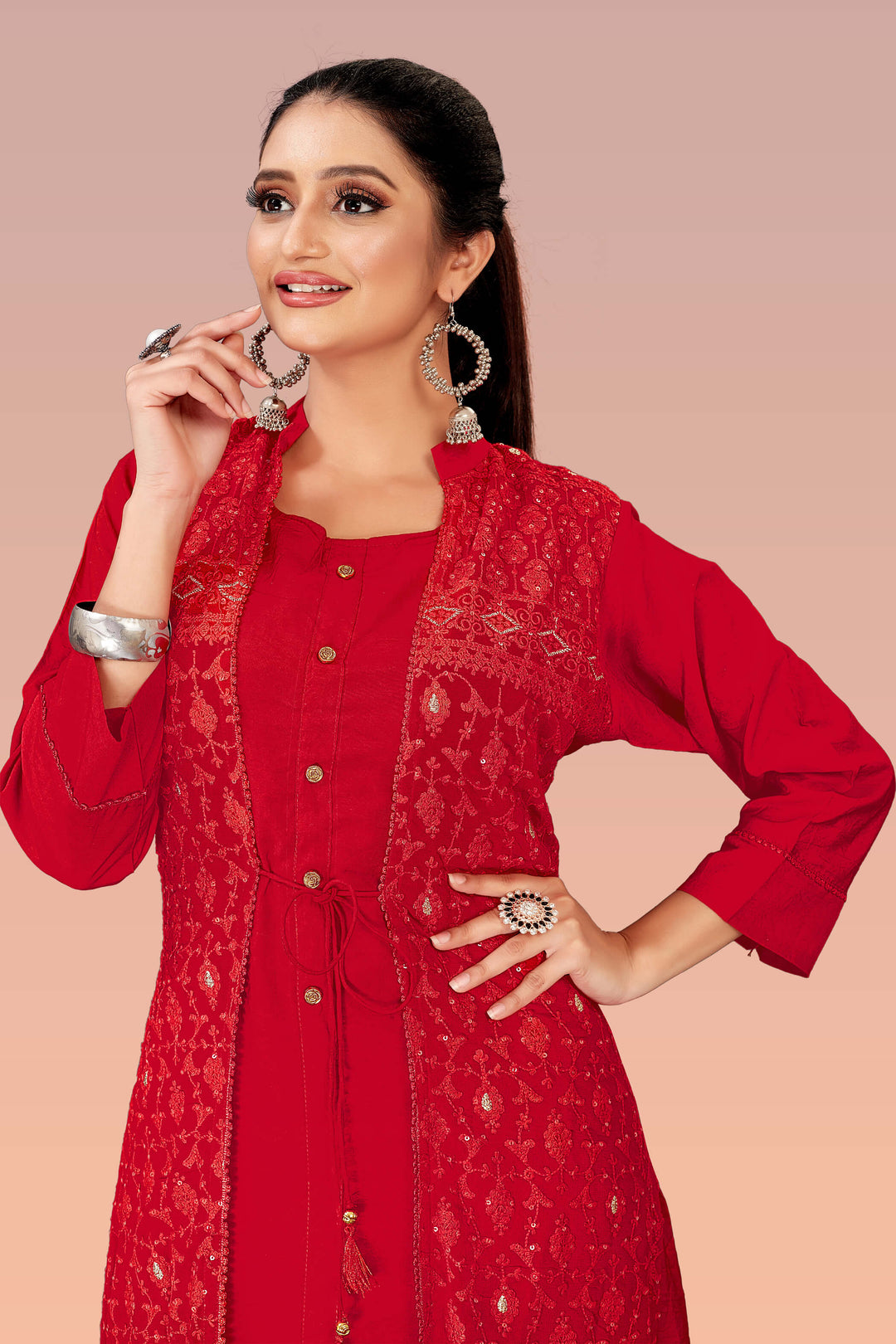 Buy Designer chikankari kurti