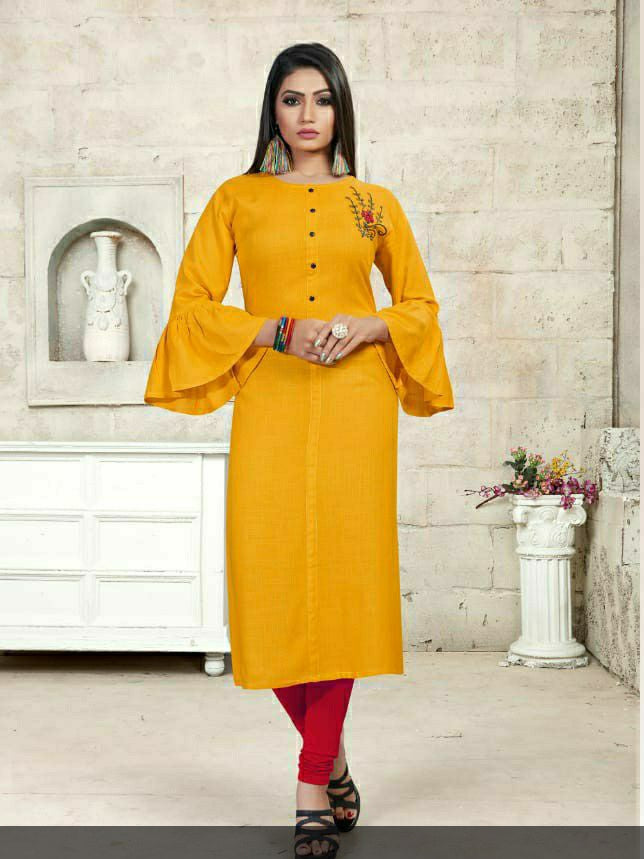 Buy Rayon handwork kurti