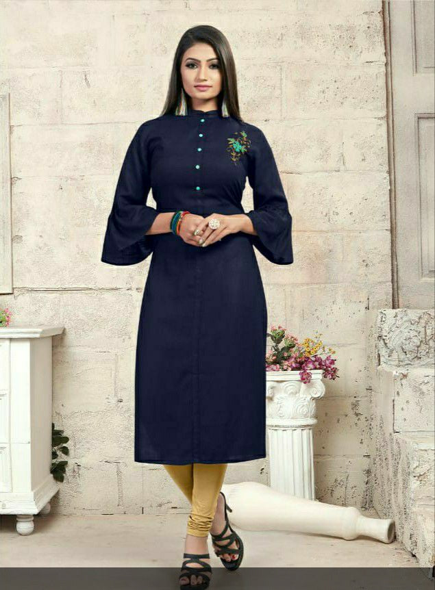 Buy Rayon handwork kurti