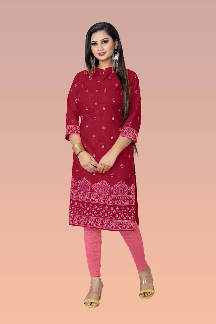 Block printed Cotton Kurta