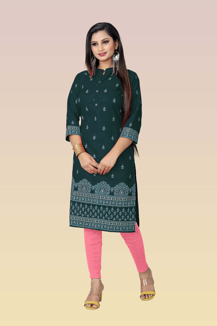 Block printed Cotton Kurta