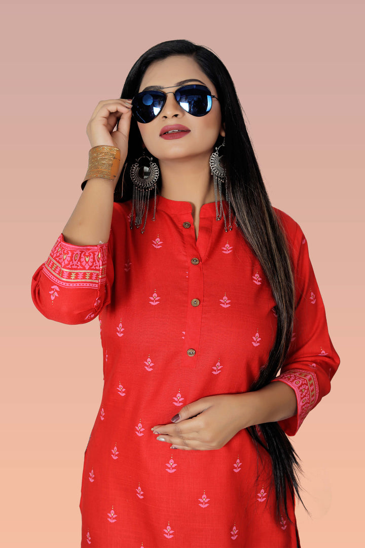 Block printed Cotton Kurta