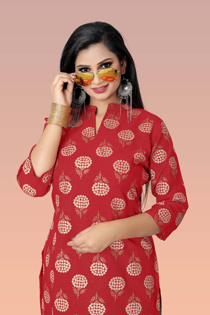 Block printed Cotton Kurta