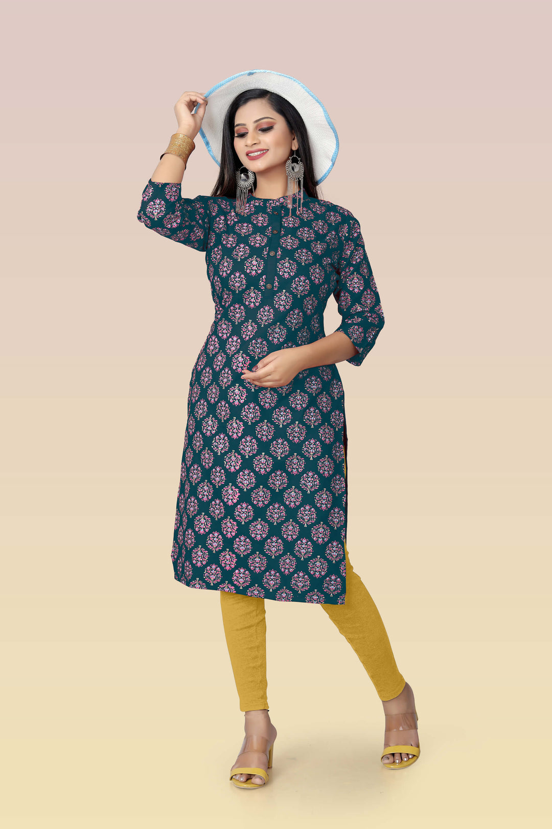 Block printed Cotton Kurta