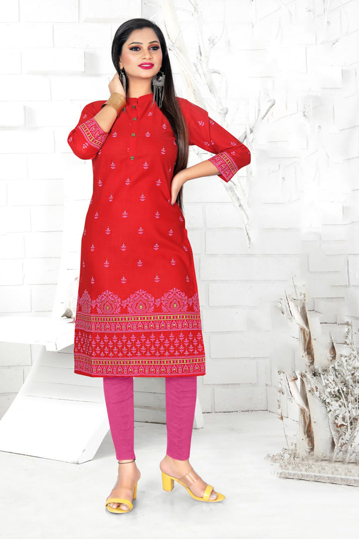 Block printed Cotton Kurta