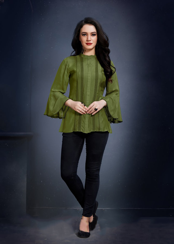 Buy Designer Green Top tunic