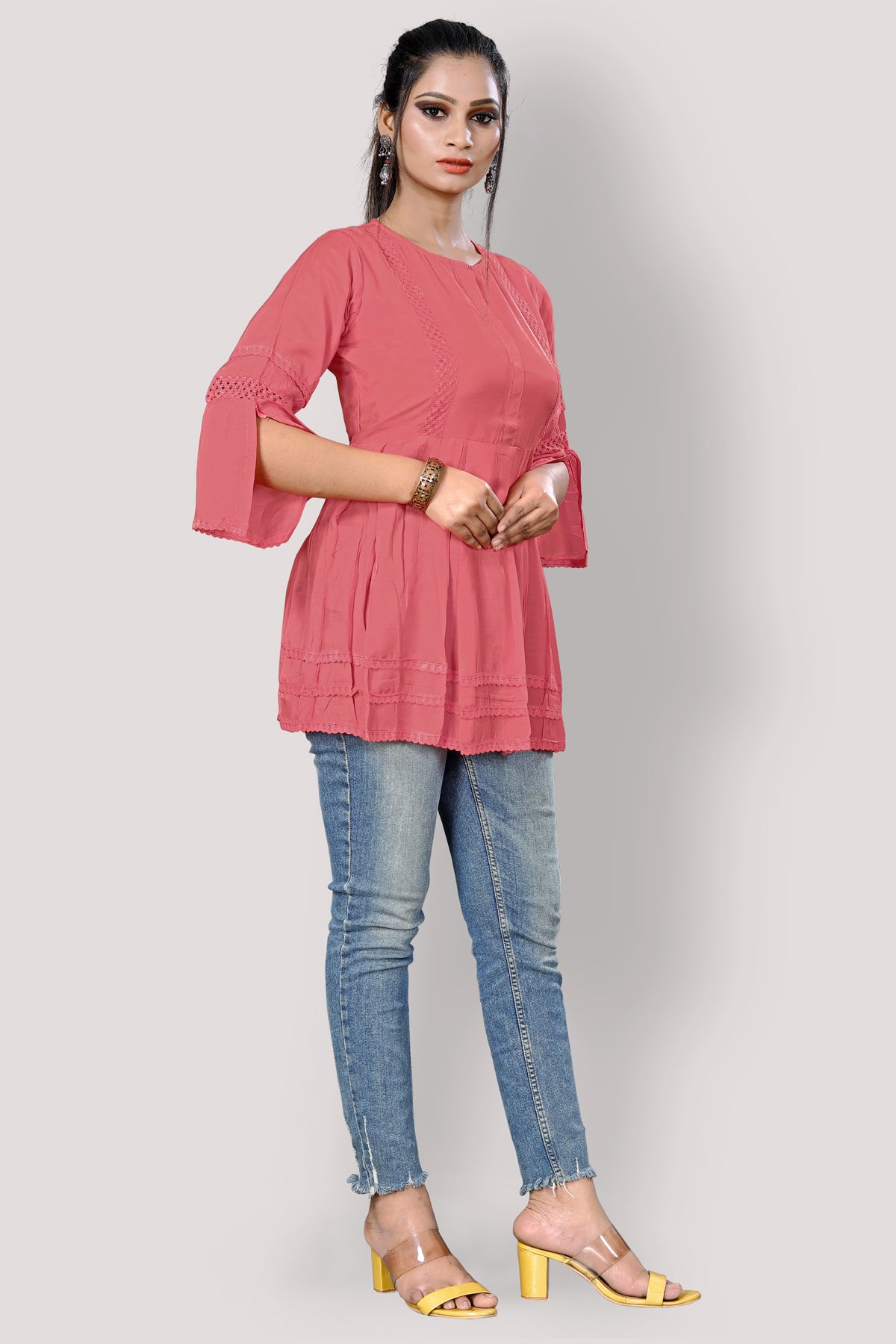 Buy Designer Coral Top tunic