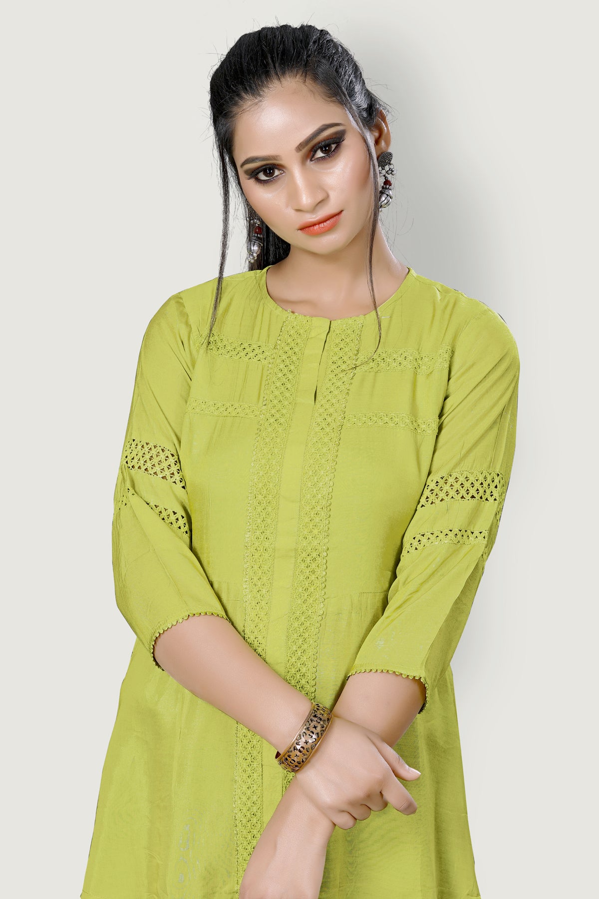 Buy Designer P green Top tunic