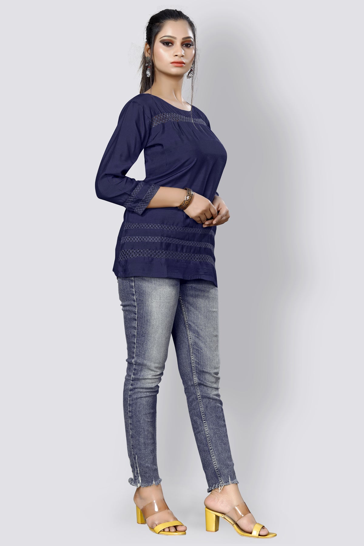 Buy Designer Blue Top tunic