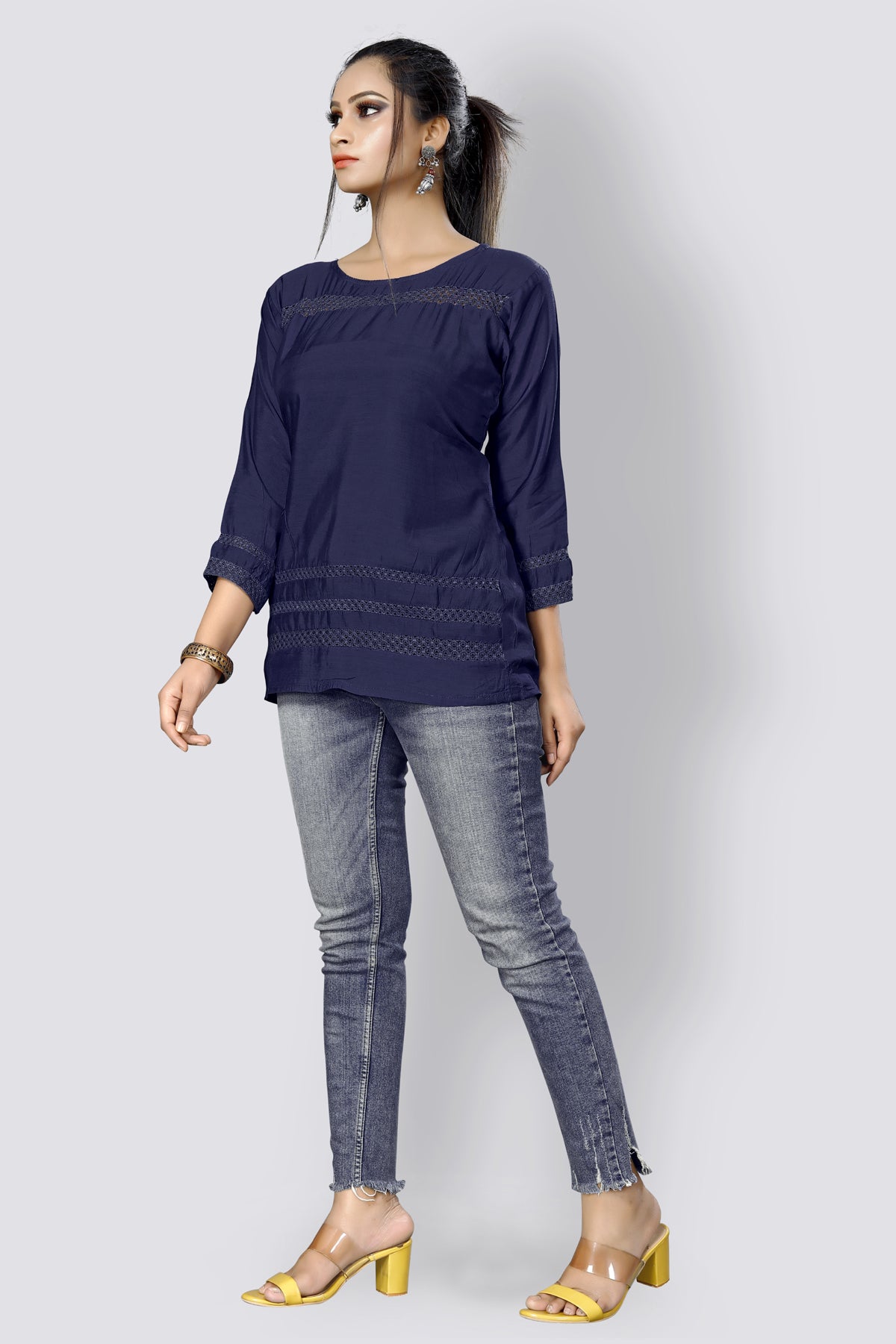 Buy Designer Blue Top tunic