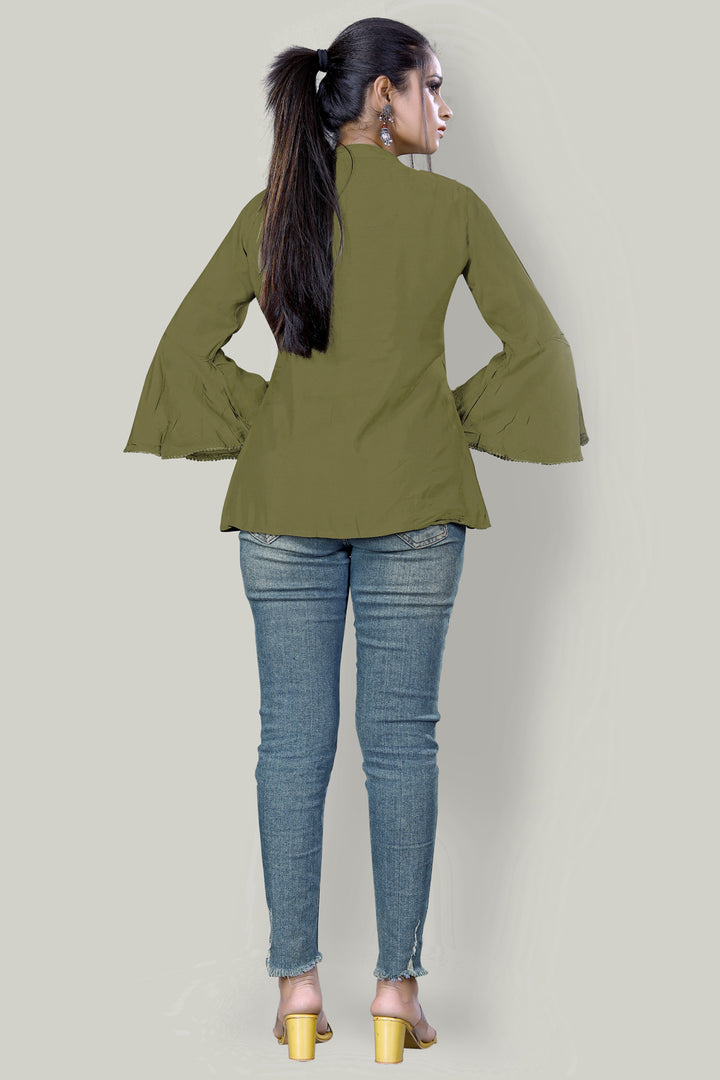 Buy Designer Green Top tunic