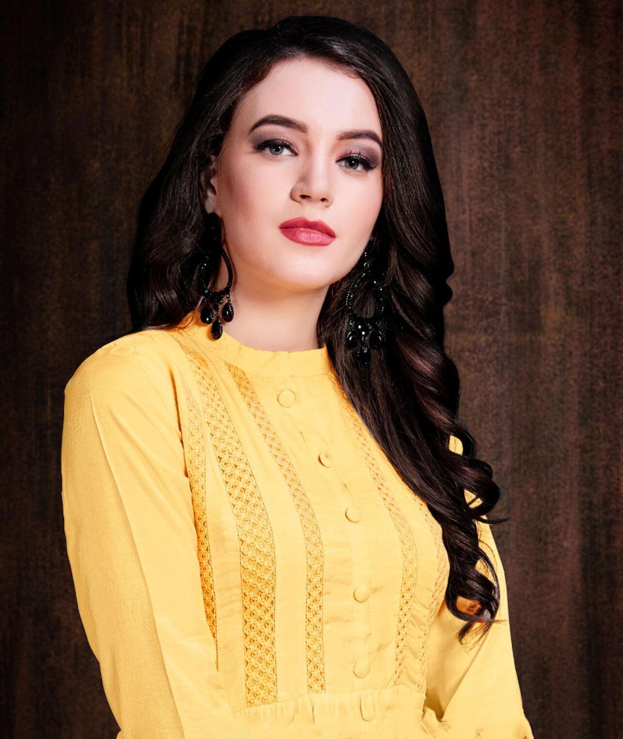 Buy Aasin Designer Peach, Pink, Yellow, Parrot Green Top tunic